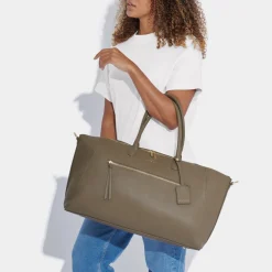 Katie Loxton Honeymoon Gifts | Bride Gifts*Chelsea Weekend Holdall Duffle Bag Mink