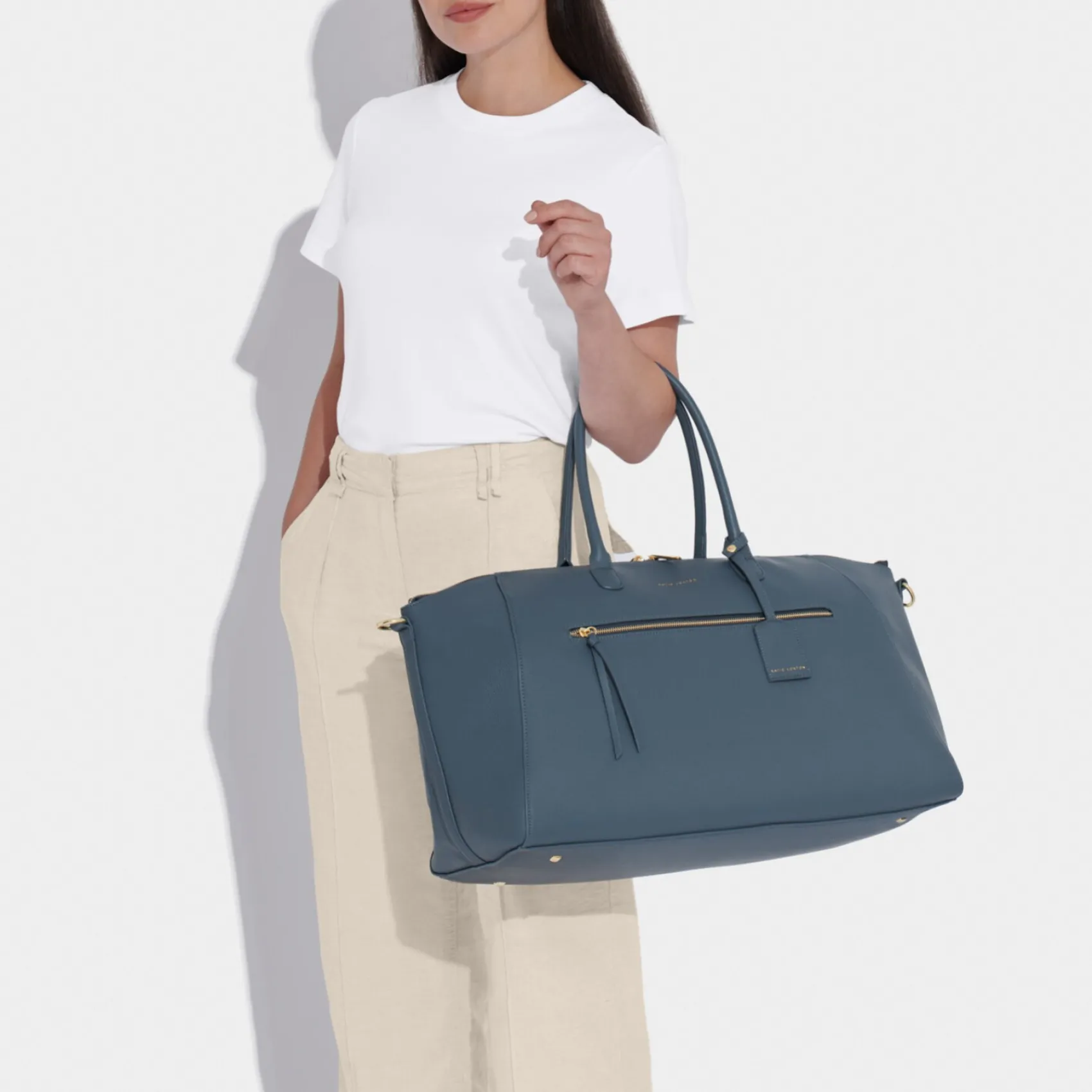 Katie Loxton Honeymoon Gifts | Bride Gifts*Chelsea Weekend Holdall Duffle Bag Navy