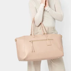 Katie Loxton Honeymoon Gifts | Bride Gifts*Chelsea Weekend Holdall Duffle Bag Nude Pink