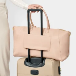 Katie Loxton Honeymoon Gifts | Bride Gifts*Chelsea Weekend Holdall Duffle Bag Nude Pink