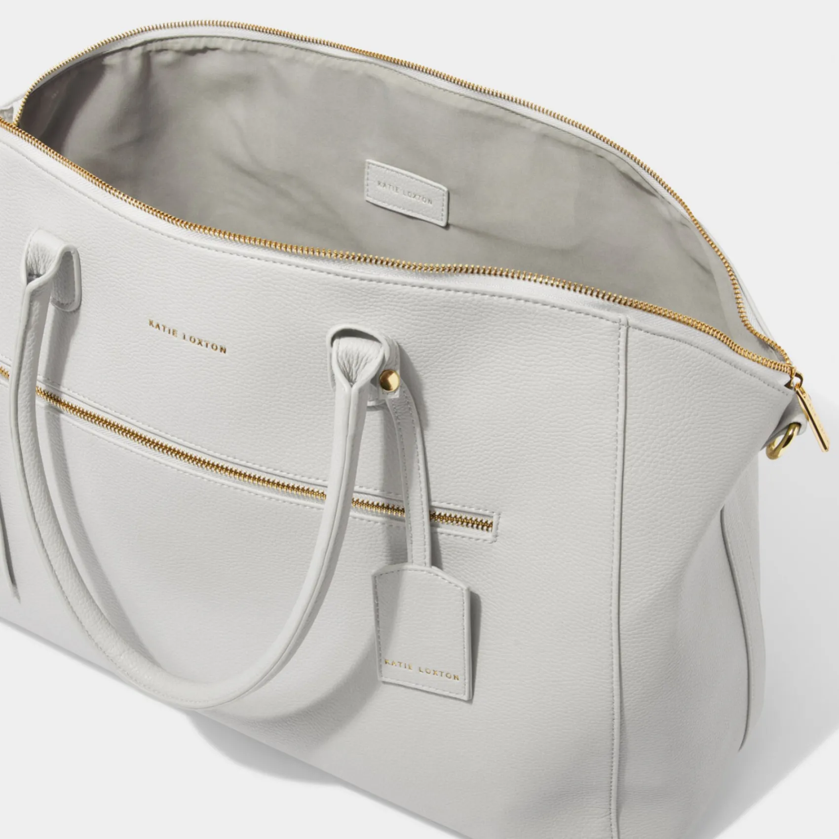 Katie Loxton Honeymoon Gifts | Bride Gifts*Chelsea Weekend Holdall Duffle Bag Stone