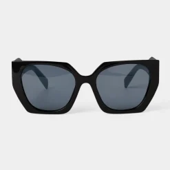 Katie Loxton Women's Sunglasses | Honeymoon Gifts*Corsica Chunky Sunglasses Black