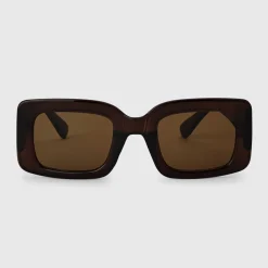 Katie Loxton Women's Sunglasses | Honeymoon Gifts*Crete Rectangle Sunglasses Brown