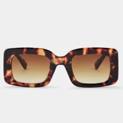 Katie Loxton Women's Sunglasses | Honeymoon Gifts*Crete Tortoiseshell Rectangle Sunglasses Brown Tortoiseshell