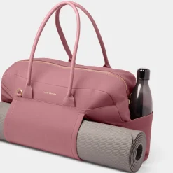 Katie Loxton Weekend Bags | Weekend Bags*Nylon-Luxe Gym Bag Deep Rose