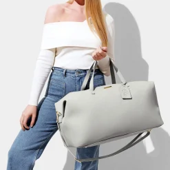 Katie Loxton Honeymoon Gifts | Bride Gifts*Weekend Holdall Duffle Bag Grey