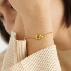 Katie Loxton Engagement Gifts | Bridesmaid Gifts*'Infinity' Gold Charm Bracelet