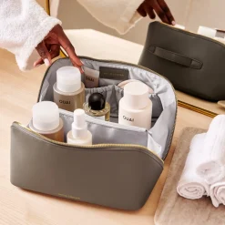 Katie Loxton Makeup & Wash Bags | Honeymoon Gifts*Large Makeup and Wash Bag Mink