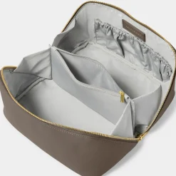 Katie Loxton Makeup & Wash Bags | Honeymoon Gifts*Large Makeup and Wash Bag Mink
