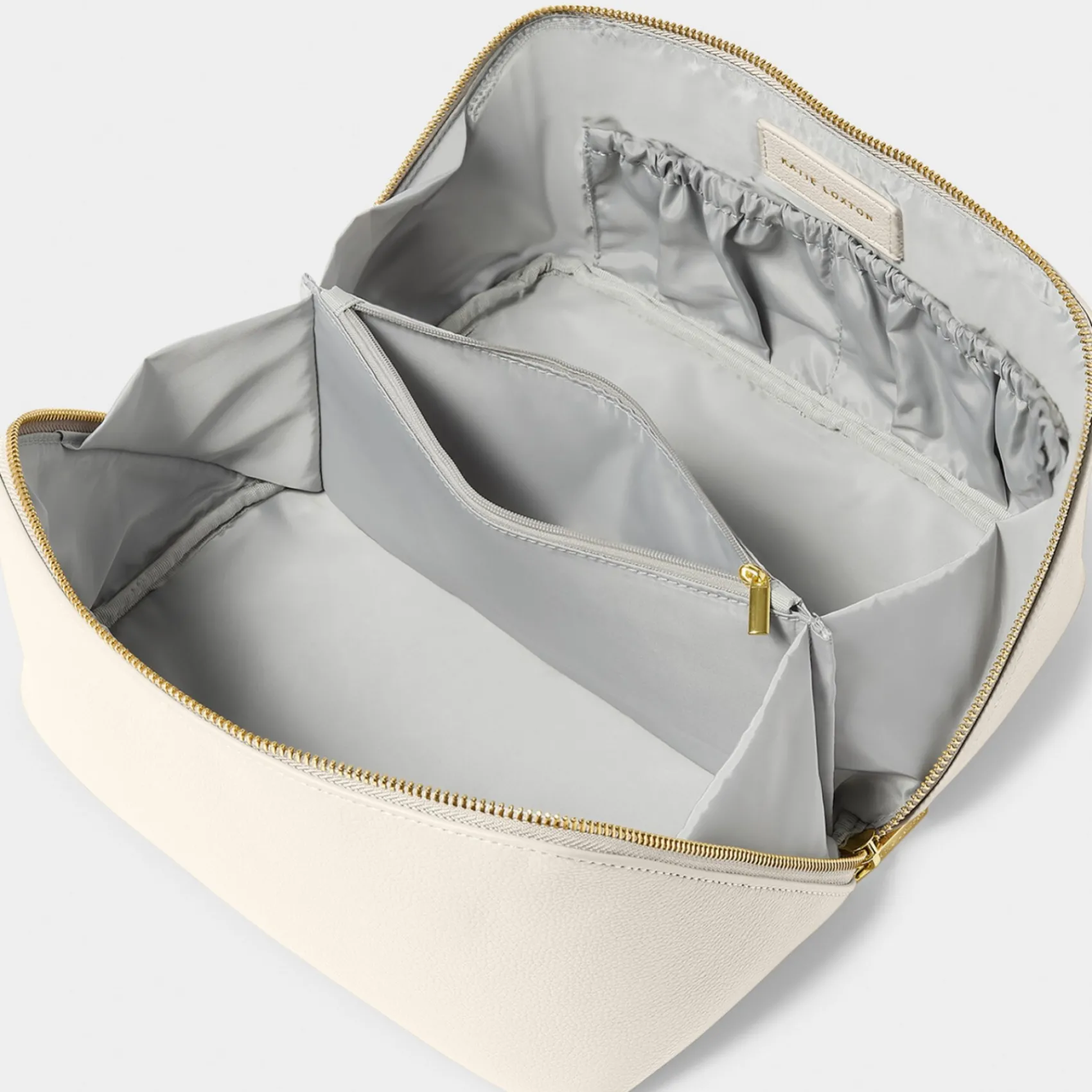 Katie Loxton Makeup & Wash Bags | Honeymoon Gifts*Large Makeup and Wash Bag Off White