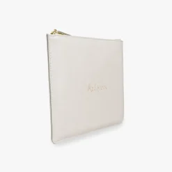 Katie Loxton Sentiment Pouches | Bridesmaid Gifts*'Maid of Honour' Perfect Pouch Pearlescent White