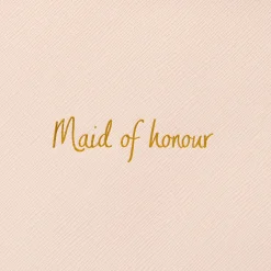 Katie Loxton Sentiment Pouches | Bridesmaid Gifts*'Maid of Honour' Perfect Pouch Rose Gold