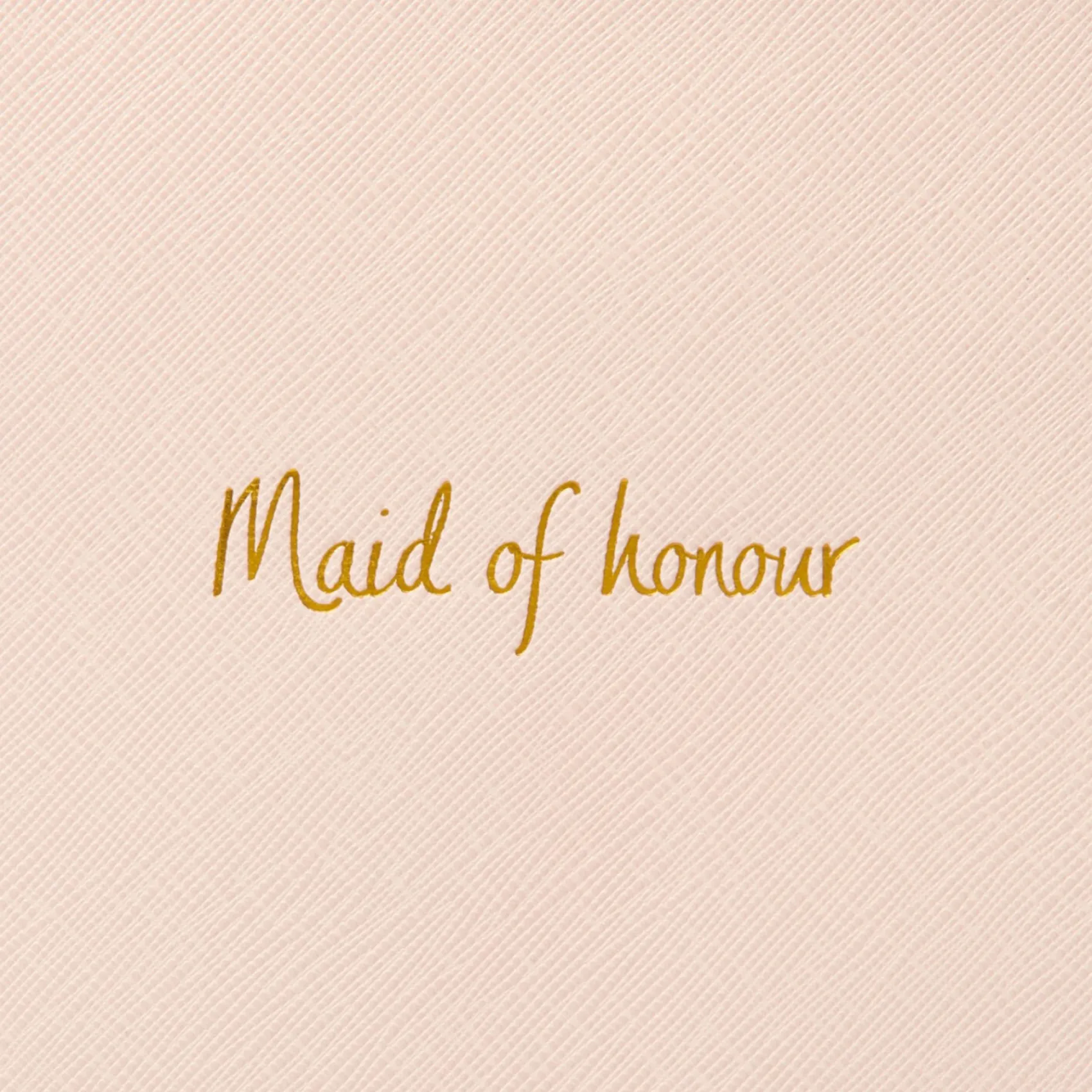 Katie Loxton Sentiment Pouches | Bridesmaid Gifts*'Maid of Honour' Perfect Pouch Rose Gold