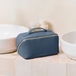 Katie Loxton Makeup & Wash Bags | Something Blue Gifts*Medium Makeup and Wash Bag Navy