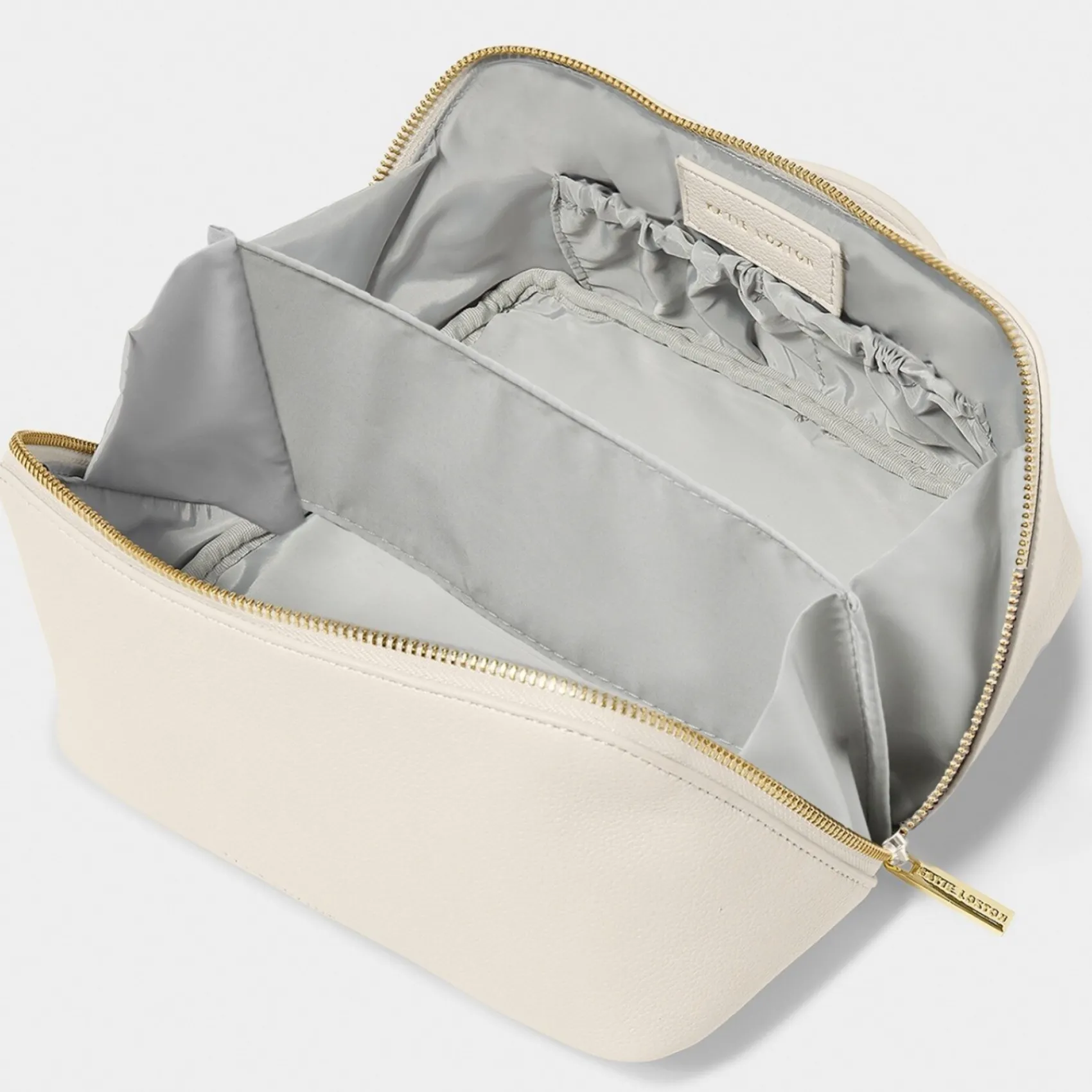 Katie Loxton Makeup & Wash Bags | Honeymoon Gifts*Medium Makeup and Wash Bag Off White