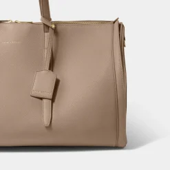 Katie Loxton Mother Of The Groom Gifts | Mother Of The Bride Gifts*Mocha Fold Out Garment Weekend Bag Mocha