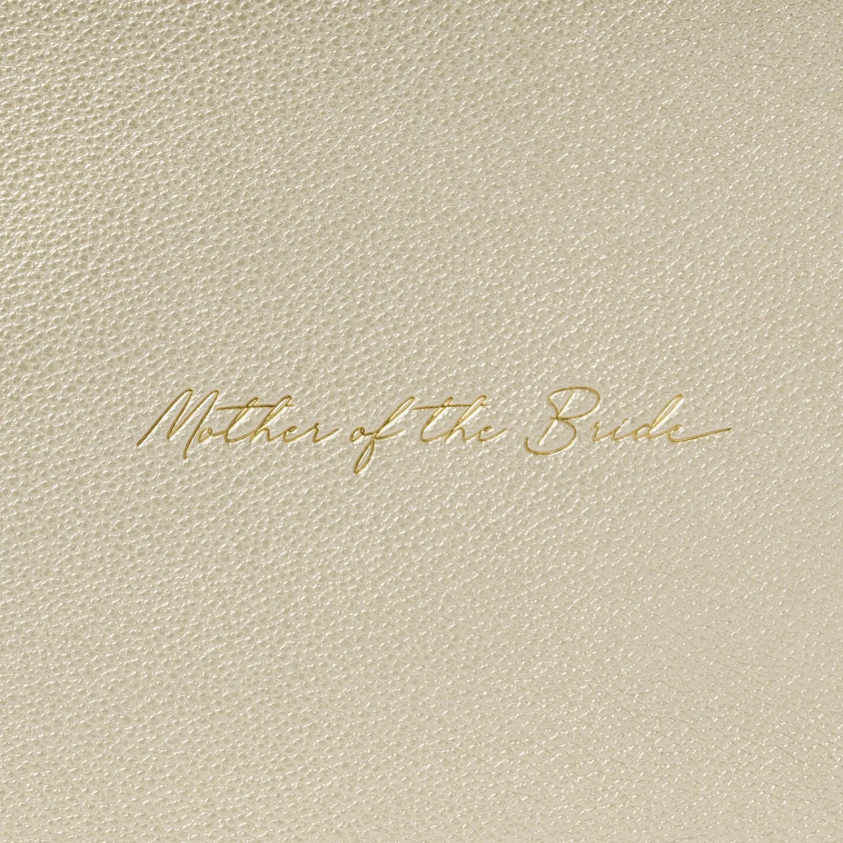 Katie Loxton Sentiment Pouches | Mother Of The Bride Gifts*'Mother of the Bride' Metallic Sentiment Pouch Gold