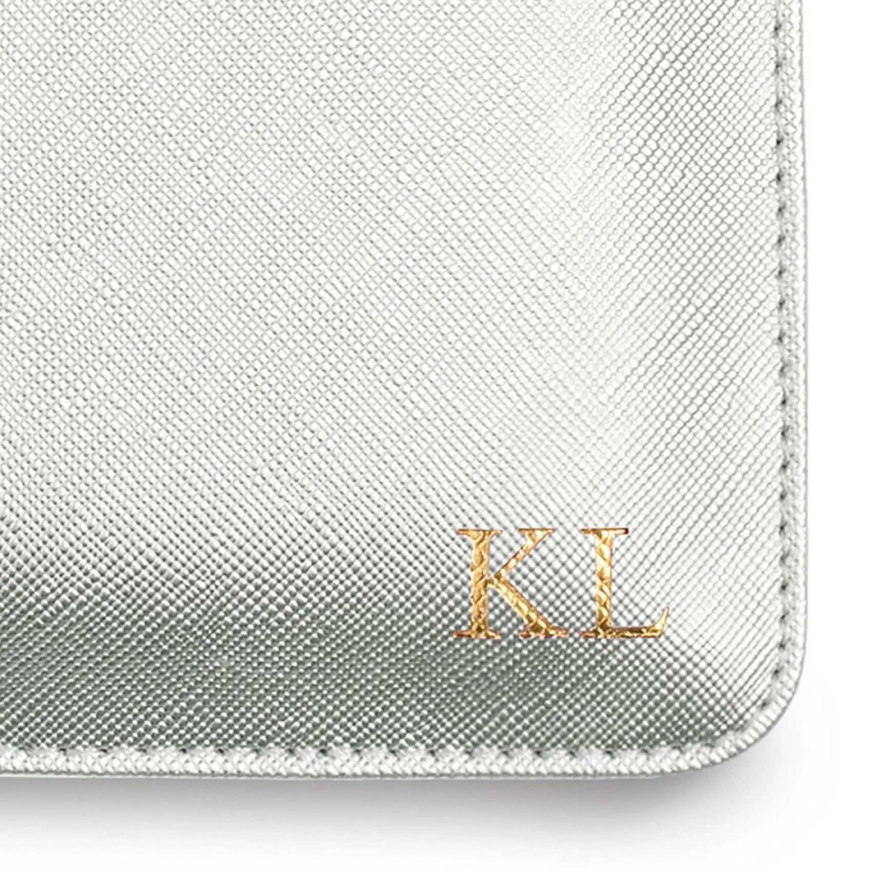 Katie Loxton Sentiment Pouches | Mother Of The Groom Gifts*'Mother of the Groom' Metallic Perfect Pouch Silver