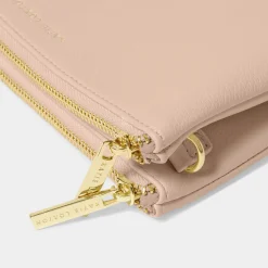 Katie Loxton Sentiment Pouches | Mother Of The Groom Gifts*Duo Pouch Nude Pink