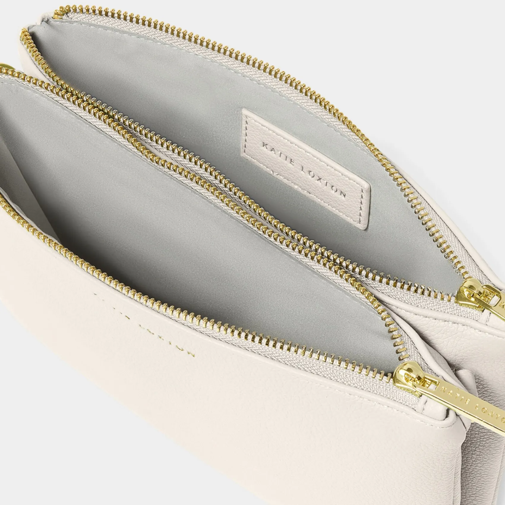 Katie Loxton Sentiment Pouches | Honeymoon Gifts*Duo Pouch Off White