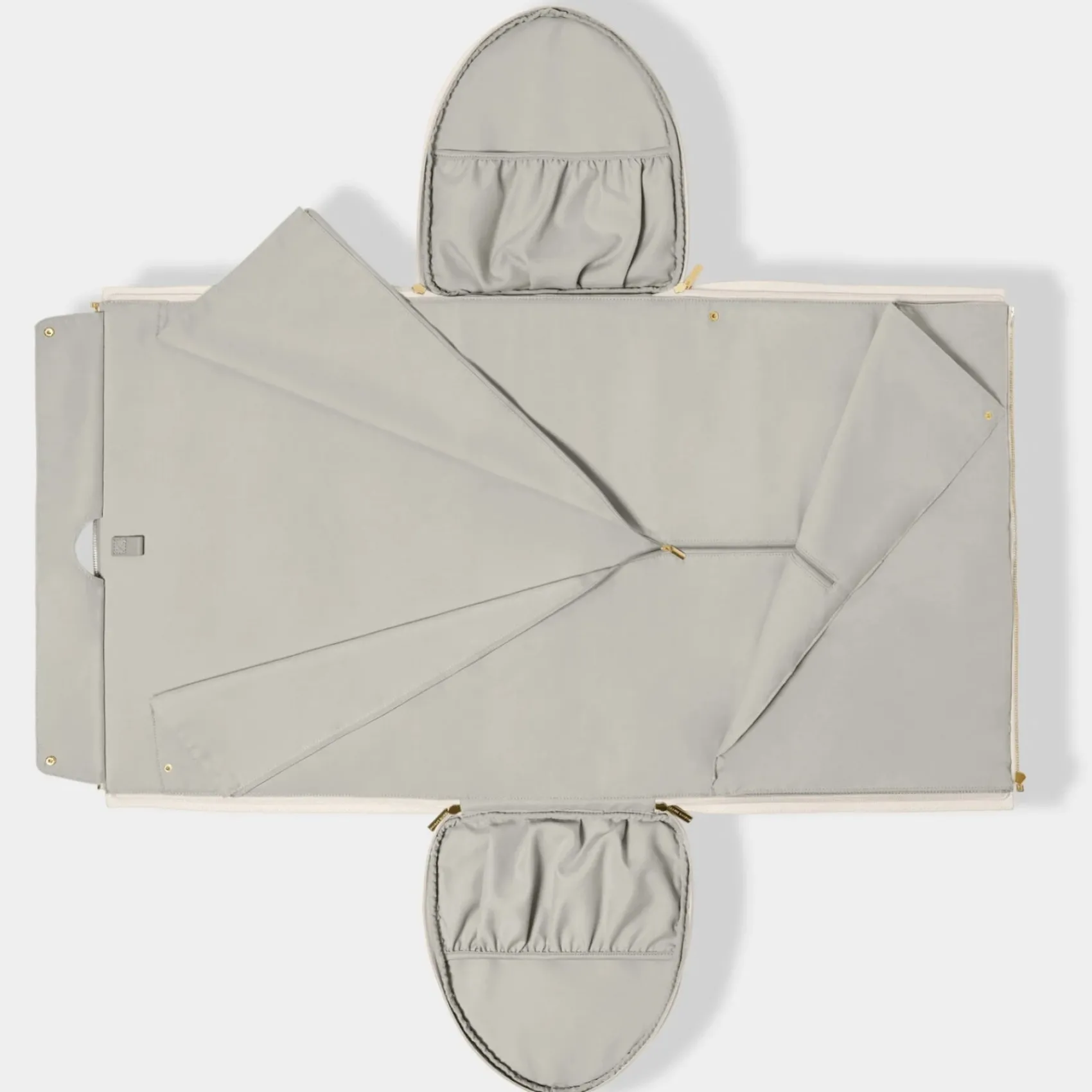 Katie Loxton Mother Of The Groom Gifts | Mother Of The Bride Gifts*Fold Out Garment Weekend Bag Off White