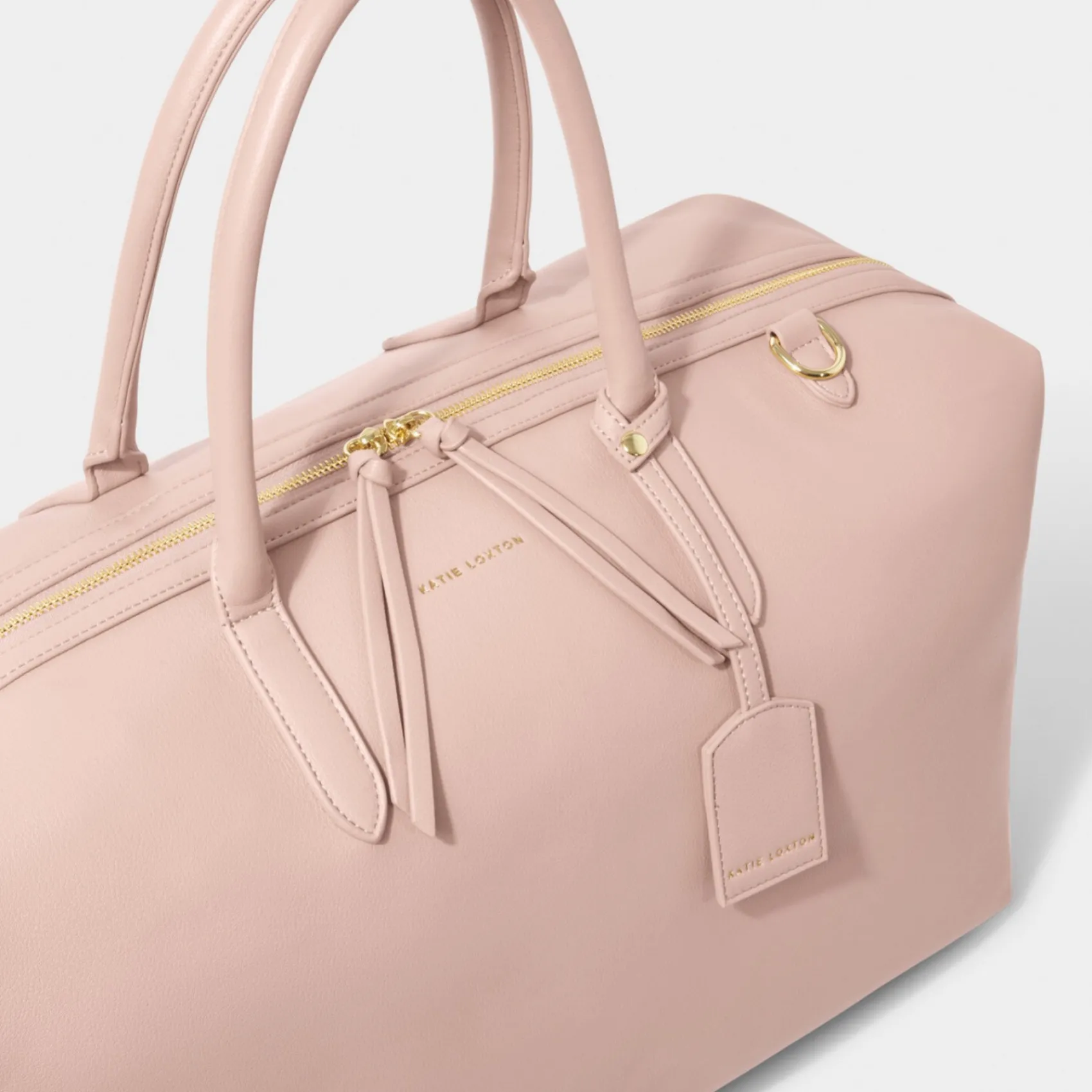 Katie Loxton Honeymoon Gifts | Bride Gifts*Oxford Weekend Holdall Duffle Bag Dusty Pink