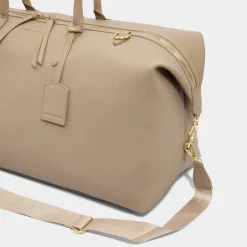 Katie Loxton Honeymoon Gifts | Bride Gifts*Oxford Weekend Holdall Duffle Bag Light Taupe