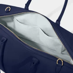 Katie Loxton Honeymoon Gifts | Bride Gifts*Oxford Weekend Holdall Duffle Bag Midnight Blue