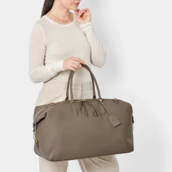 Katie Loxton Honeymoon Gifts | Bride Gifts*Oxford Weekend Holdall Duffle Bag Mink