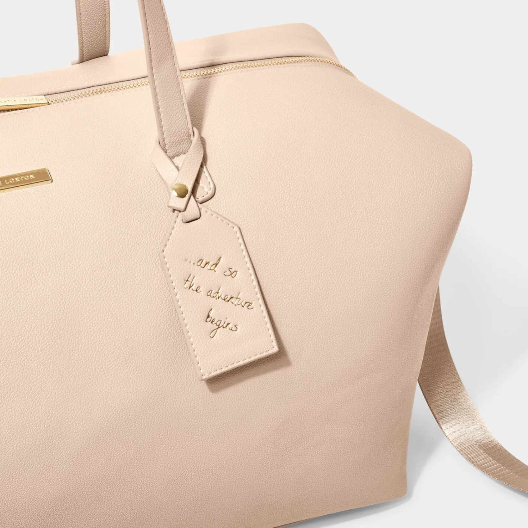 Katie Loxton Honeymoon Gifts | Bride Gifts*Weekend Holdall Duffle Bag Pale Pink