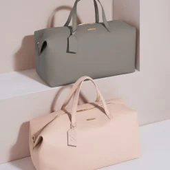 Katie Loxton Honeymoon Gifts | Bride Gifts*Weekend Holdall Duffle Bag Pale Pink