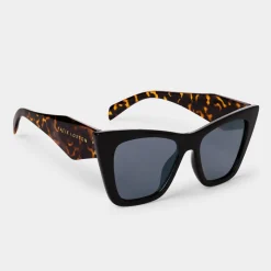 Katie Loxton Women's Sunglasses | Honeymoon Gifts*Porto Cat Eye Sunglasses Black Tortoiseshell
