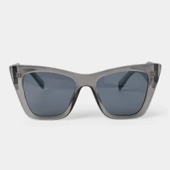 Katie Loxton Women's Sunglasses | Honeymoon Gifts*Porto Black Cat Eye Sunglasses Transparent Grey