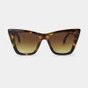 Katie Loxton Women's Sunglasses | Honeymoon Gifts*Porto Cat Eye Sunglasses Brown Tortoiseshell