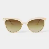 Katie Loxton Women's Sunglasses | Honeymoon Gifts*Ravello Transparent Sunglasses Nude