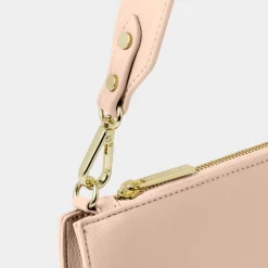 Katie Loxton Wedding Guest Bags*Reya Shoulder Bag Nude Pink