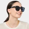 Katie Loxton Women's Sunglasses | Honeymoon Gifts*Roma Square Sunglasses Black