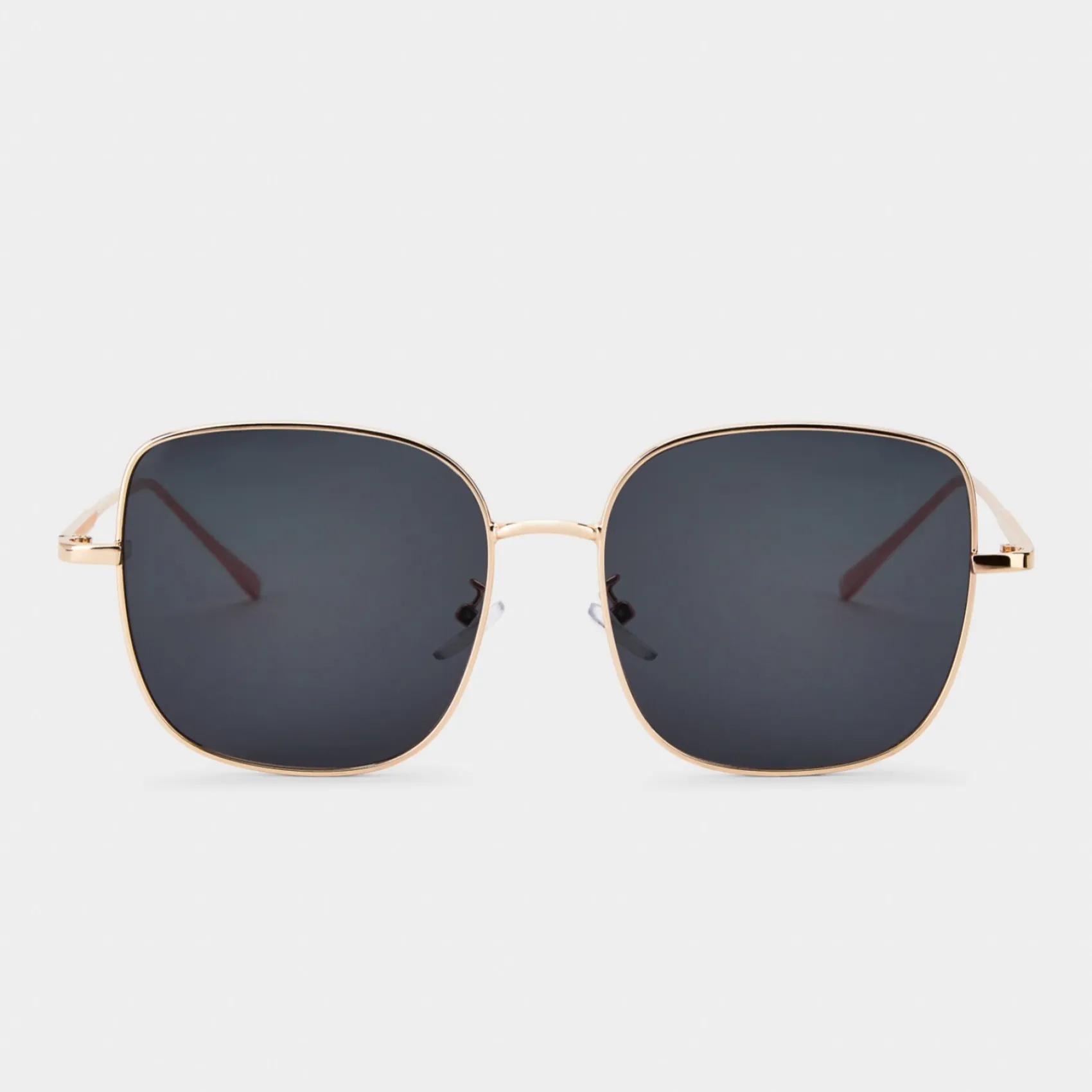 Katie Loxton Women's Sunglasses | Honeymoon Gifts*Sahara Gold and Black Square Sunglasses Gold/ Black