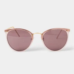Katie Loxton Women's Sunglasses | Honeymoon Gifts*Santorini Wide Cat Eye Sunglasses Rose Gold