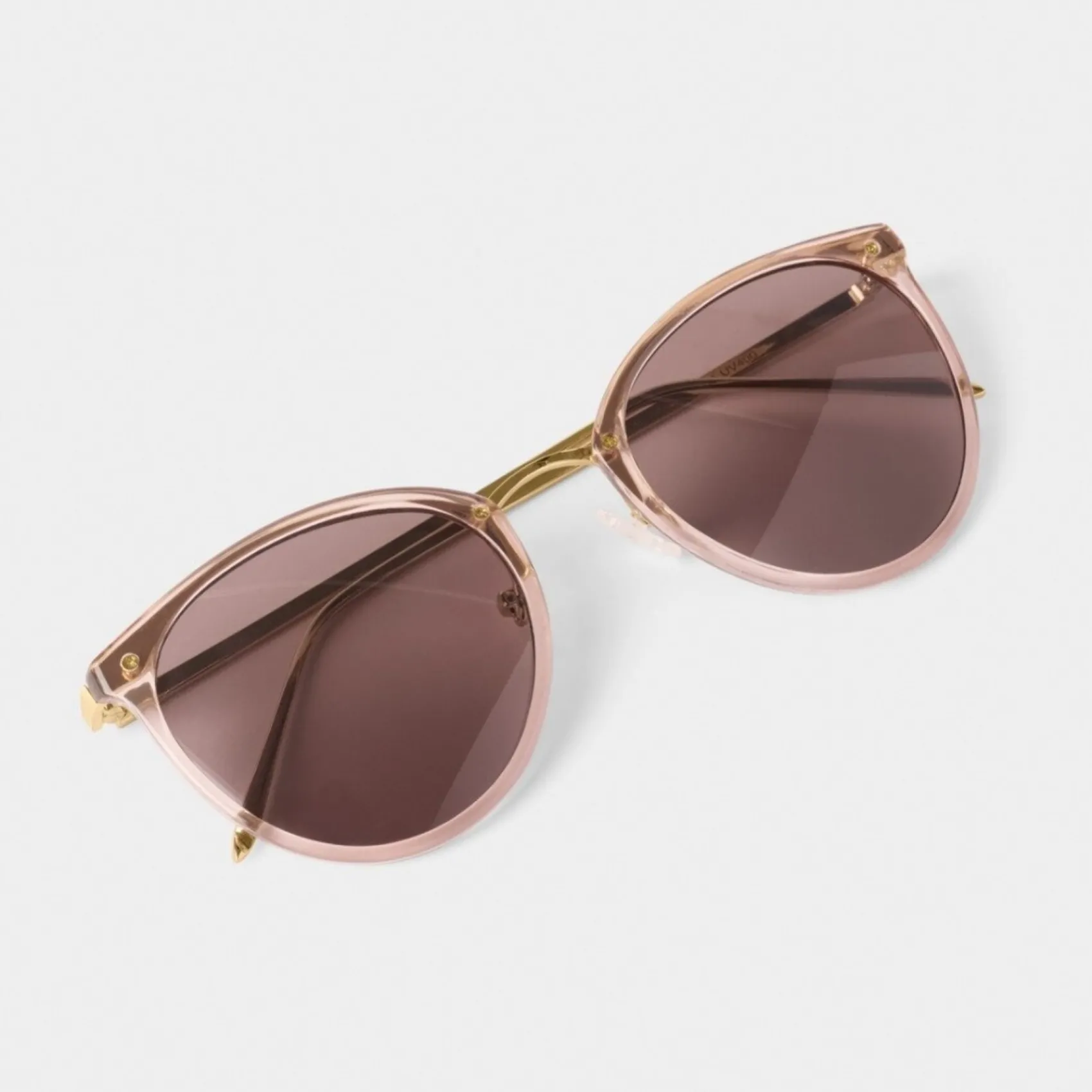 Katie Loxton Women's Sunglasses | Honeymoon Gifts*Santorini Wide Cat Eye Sunglasses Rose Gold