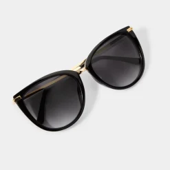 Katie Loxton Women's Sunglasses | Honeymoon Gifts*Sardinia Black Sunglasses Mink