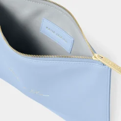 Katie Loxton Sentiment Pouches | Something Blue Gifts*'Something Blue' Sentiment Pouch Powder Blue