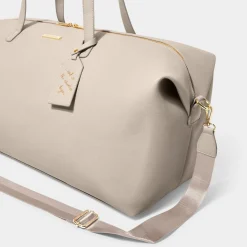 Katie Loxton Honeymoon Gifts | Bride Gifts*Weekend Holdall Duffle Bag Taupe