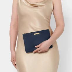 Katie Loxton Sentiment Pouches | Mother Of The Groom Gifts*'Thank You For Helping Me Tie The Knot' Pouch Navy