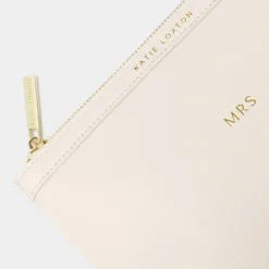 Katie Loxton Makeup & Wash Bags | Wedding Gifts Sets*Wash Bags Set 'Mr' and 'Mrs' Black and Pearlescent White