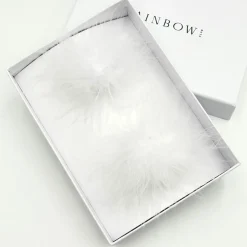 Rainbow Club Shoe Jewellery | Shoe Clips*Kitty by | Feather Pom Pom Shoe Clips