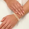 Lace & Favour Pearl Jewellery | Silver Wedding Jewellery*Lileta Freshwater Pearl Bridal Bracelet Ivory