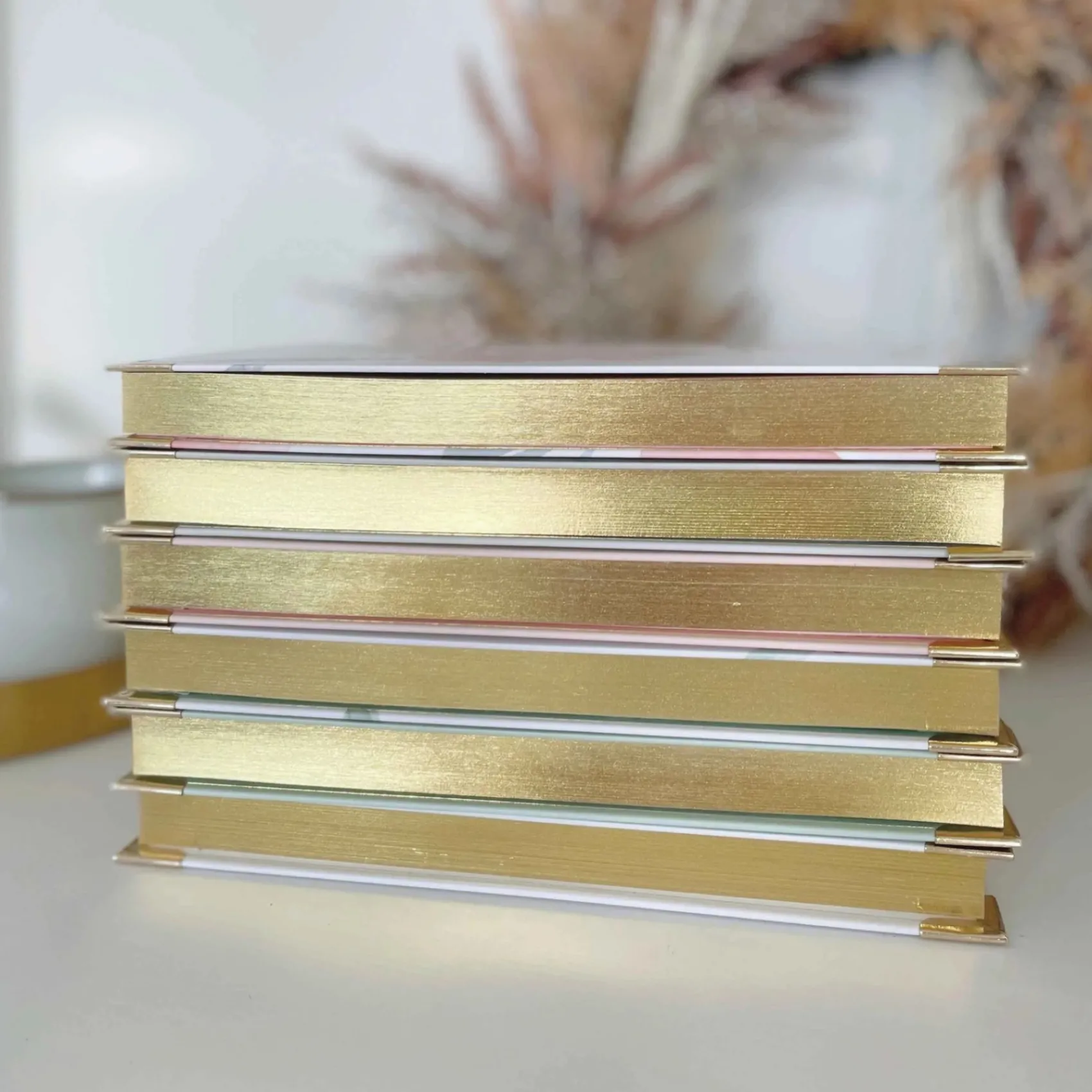 Blush & Gold Wedding Planner Books | Engagement Gifts*Olive Leaves Luxury Wedding Planner Book White/ Pale Green/ Gold