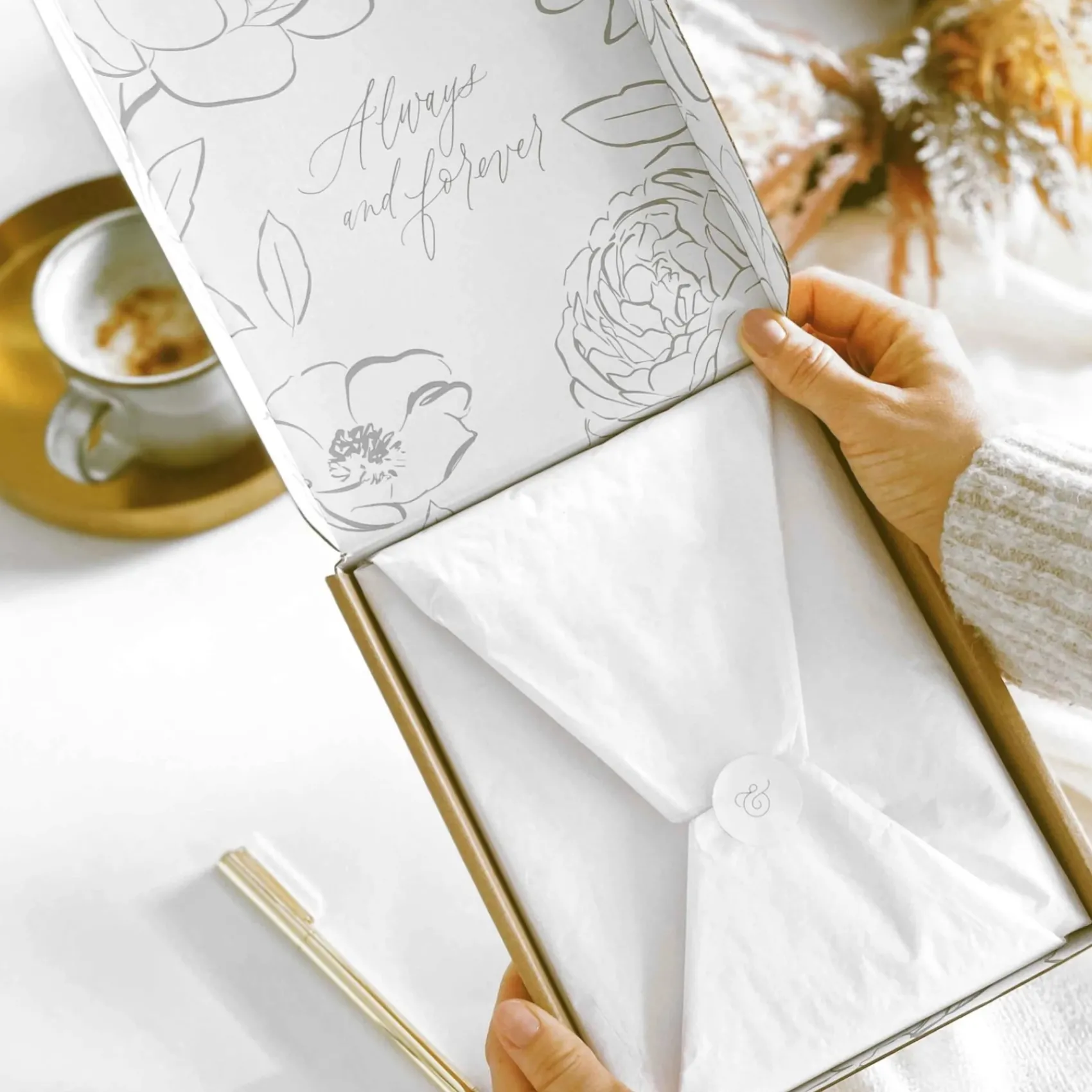 Blush & Gold Wedding Planner Books | Engagement Gifts*Olive Leaves Luxury Wedding Planner Book White/ Pale Green/ Gold
