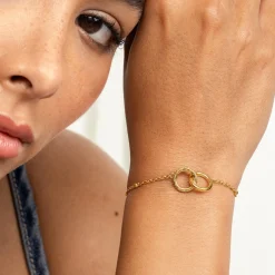Olivia Burton Women's Jewellery | Engagement Gifts*Amity Interlock Gold Plated Bracelet